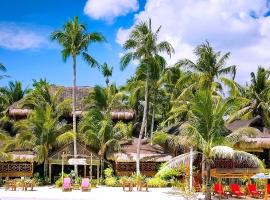 珊瑚藍東方海濱別墅套房酒店，班塔延島的度假村