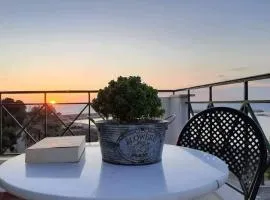 A View from the Attic Window. Kyparissia, Messinia