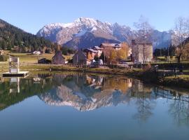 Studio au calme face aux montagnes dans station de ski สกีรีสอร์ทในLa Morte