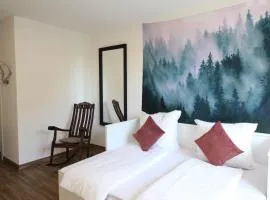 Modernes Apartment - Terrasse und Parkplatz