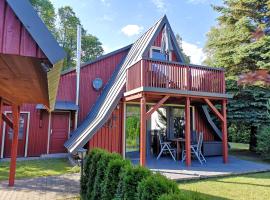 Ferienhaus am Lübbesee, casa de campo em Milmersdorf