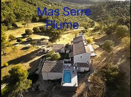 Mas Serre Plume，Saint-Bauzille-de-Montmel的飯店