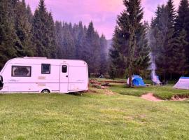 Padiș-Glăvoi Camper-van, campsite in Pietroasa