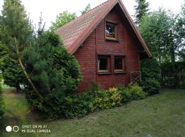 Domek letniskowy-Powidz ul.Topolowa, cottage in Powidz