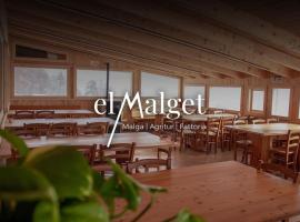 El Malget, smještaj na farmi u gradu 'Tuenno'