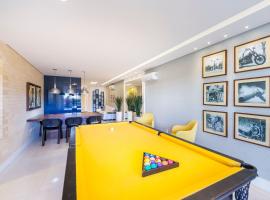 Varandas do Atlântico 01A - Apto 4 quartos em condomínio de luxo à beira mar de Bombas, hotel din Bombinhas