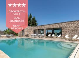 SERRENDY - Custom villa with swimming pool – dom przy plaży w mieście LʼÉglise