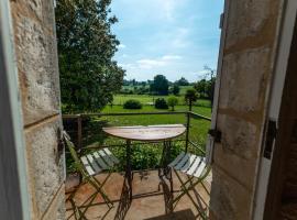 Suite campagnarde près Bordeaux, vue sur les vignes au Château Camponac, מקום אירוח B&B בBourg-sur-Gironde