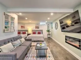 Ski and Hike Cozy Dtwn Reno Studio with Fireplace