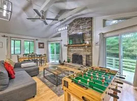 Tobyhanna Home Private Deck, Hot Tub and Game Room!
