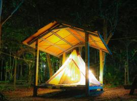 Jimmy Explorer Campsite and Dive Center, luxury tent in Lanyu