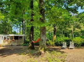 Mobil-Home 6 pers sur une grande parcelle, proche Paris camping 3 étoiles