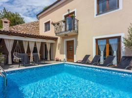 Amazing Home In Grizani With Outdoor Swimming Pool, Sauna And 3 Bedrooms, villa in Grižane