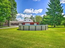 Roomy Montour Falls Retreat w/ Private Pool!