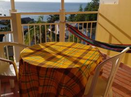 Studio Tartane avec vue sur mer, hotel in La Trinité