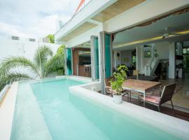 Seaview Villa with 2 Pools, Office Space & Rooftop, villa in Rawai Beach