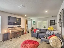 Musical Pensacola Home with Fire Pit and Grill!