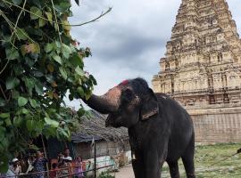 TEMPLE VIEW GUEST HOUSE, Cama e café (B&B) em Hampi