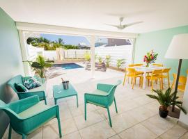 Villa Coquillage à 50 mètres de la plage，位于勒迪亚芒的酒店