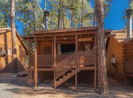 Forest Cabin 4 Cowboys Dream, cabana o cottage a Payson