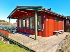 5 person holiday home in lyngdal, hotel din Korshamn