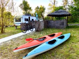 Orelskyi Dvor, feriebolig ved stranden i Mohyliv