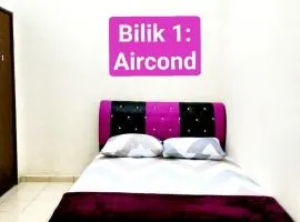 Homestay Kuala Terengganu near Batu Burok, Hospital HSNZ, KTCC Mall, Drawbridge C