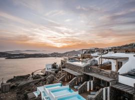 Alissachni Mykonos, hotell i Psarou