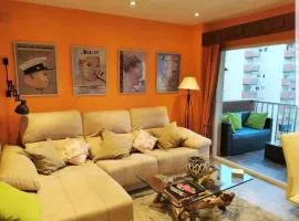 Apartamento con encanto y preciosas vistas junto a la playa