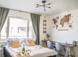 Studio apartment in the heart of Jakobstad โรงแรมในปิเอตตาร์ซารี