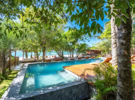 Colibri Beach Villas, hotell i Ilha de Boipeba
