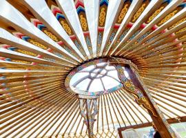 The Kites Rest at Castle Creavie Farm, luksustelt i Kirkcudbright