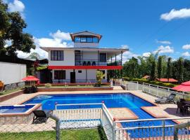 Finca Hotel el Guadual, hotel in Quimbaya