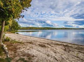 The Maine Lake House with an Amazing Sand Beach!, hotel with parking in Unity