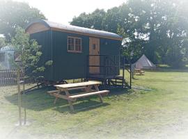 The Homestead, campsite in West Parley