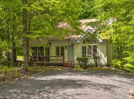 Deck and Resort Amenities Pocono Lake Home