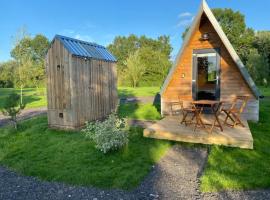 Countryside Cabin, хотел близо до Автомагистрална отбивка Taunton Deane Services M5, Тонтън