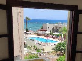 Dedalos n3 Sea View apartment-30 metres from the beach, apartamento em Stalida