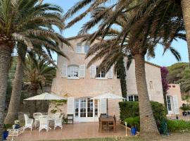 Villa les Palmiers, bed and breakfast en Calcatoggio