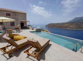 ATHINA-APEA Villas, hotel met zwembaden in Limeni