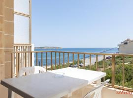 Seaview 2 Bedroom Beach Apartment, cheap hotel in Is-Sellum
