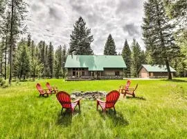 Secluded Bigfork Cabin with Huge Yard and Grill!