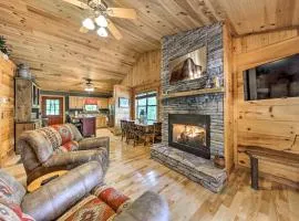 Charming Cabin with Deck about 6 Mi to Nottely Lake