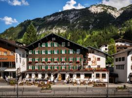 Hotel Tannbergerhof im Zentrum von Lech, hotel u gradu Leh am Arlberg