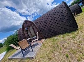 Hobití chatka Lipno, villa en Černá v Pošumaví