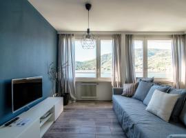 La Finestra Blu by Quokka 360 - with a panoramic lake view, apartment in Ponte Tresa