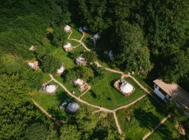 Green Camp - Adventure Glamping, cheap hotel in Gura Teghii
