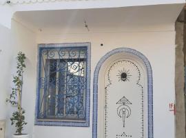 Maison Bleu, location de vacances à Hammamet