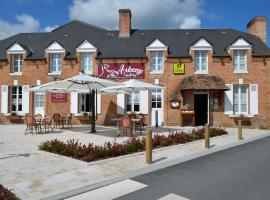 Logis Hôtel Auberge du Cheval Blanc, hótel í Yvoy-le-Marron