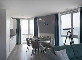 Beautiful and stylish apartment with sea view located on the Oosterschelde, lägenhet i Scherpenisse